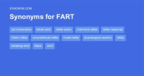 another word for fart